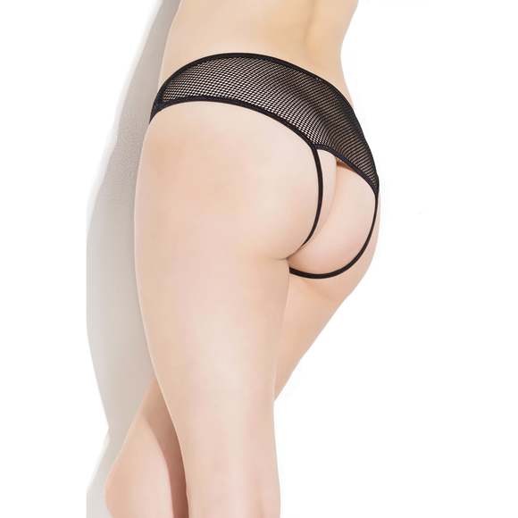 Crotchless Panty- Coquette - D9369 - Picture 2 of 3